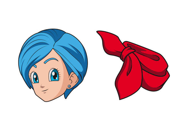 Bulma Custom Cursor for Chrome from Dragon Ball Cursors Collection