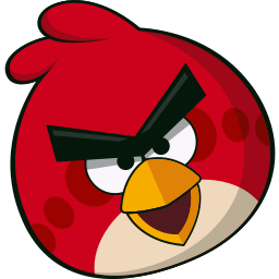 Red J. Bird custom cursor for Chrome Pointer