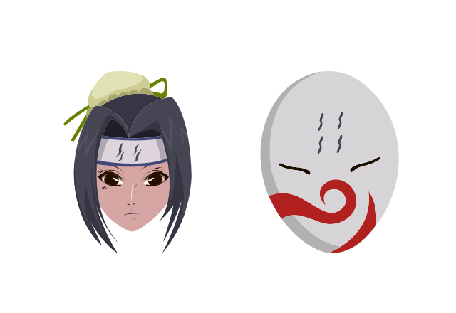 Haku Custom Cursor for Chrome from Naruto Cursors Collection