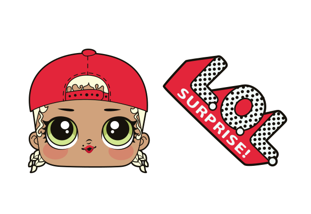 M.C. Swag Custom Cursor for Chrome from L.O.L. Surprise! Cursors Collection