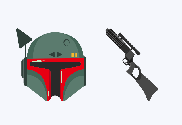 Star Wars Boba Fett Cute Cursor