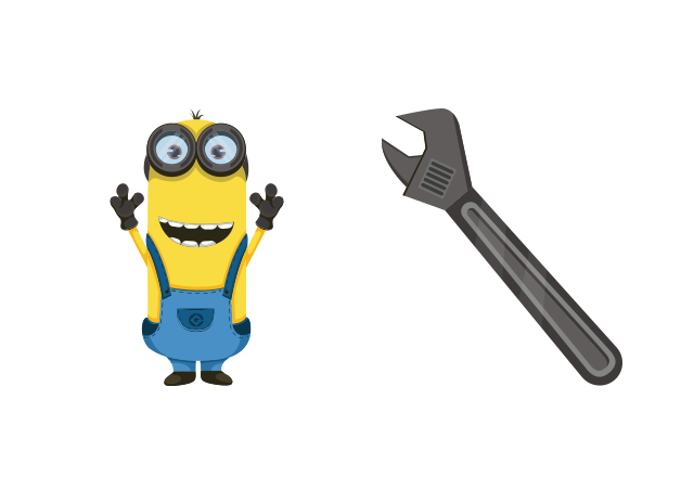 Kevin the Minion Custom Cursor for Chrome from Minions Cursors Collection
