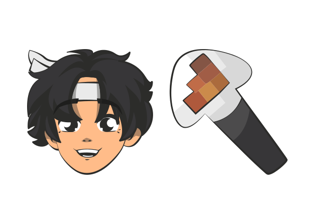 Sapnap Custom Cursor for Chrome from Dream SMP Cursors Collection