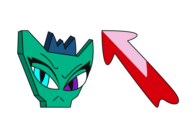 Master Doom Custom Cursor for Chrome from Unikitty! Cursors Collection