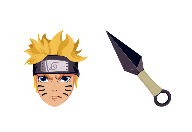 Naruto Uzumaki Custom Cursor for Chrome from Naruto Cursors Collection