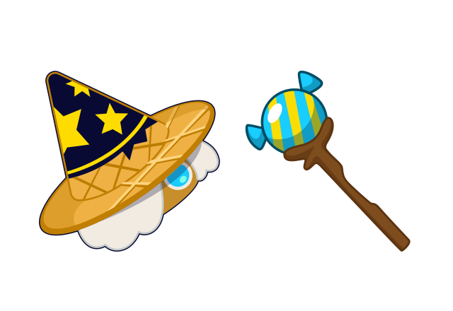 Wizard Cookie Custom Cursor for Chrome from Video Games Cursors Collection