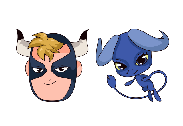 Ivan Bruel and Stompp Custom Cursor for Chrome from Ladybug & Cat Noir Cursors Collection