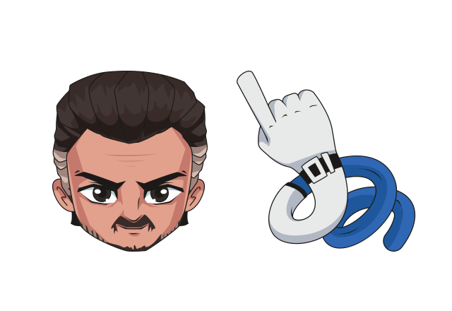 Mister Fantastic Custom Cursor for Chrome from Marvel Comics Cursors Collection