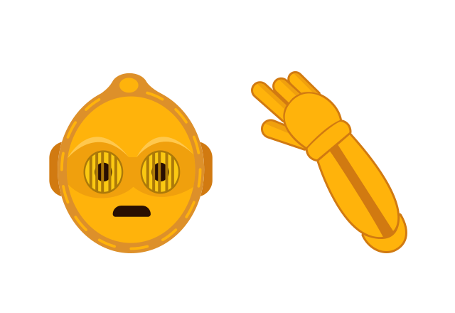 C-3PO Custom Cursor for Chrome from Star Wars Cursors Collection