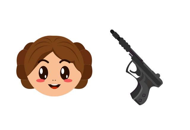 Princess Leia Custom Cursor for Chrome from Star Wars Cursors Collection