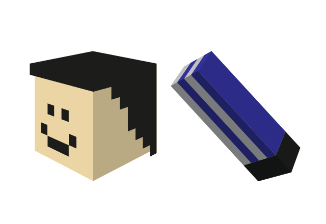 Quackity (Minecraft) Custom Cursor for Chrome from Dream SMP Cursors Collection