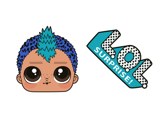 Punk Boi Custom Cursor for Chrome from L.O.L. Surprise! Cursors Collection