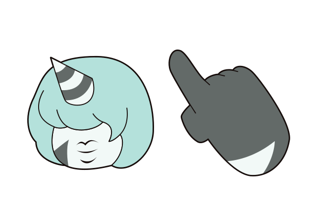 Zebra Jasper Custom Cursor for Chrome from Steven Universe Cursors Collection