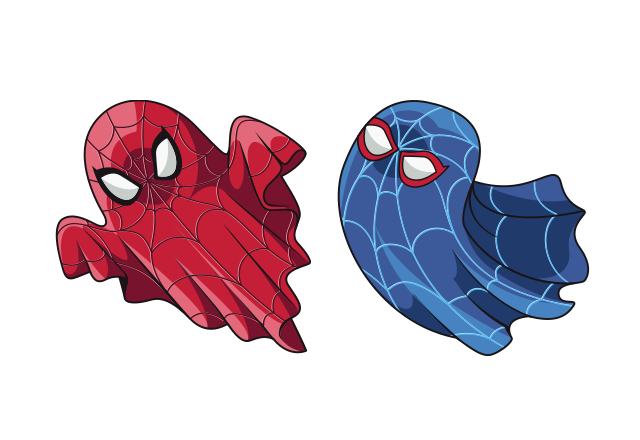 Spider-Man Ghost Custom Cursor for Chrome from Halloween Cursors Collection