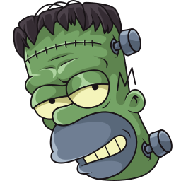 Homer Simpson Halloween cursor - Custom cursor for Chrome Pointer
