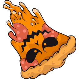 Scary Pizza cursor - Custom cursor for Chrome Pointer