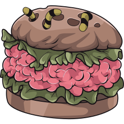 Dead Burger cursor - Custom cursor for Chrome Pointer