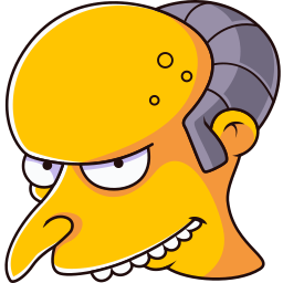 Charles Montgomery Burns cursor - Custom cursor for Chrome Pointer