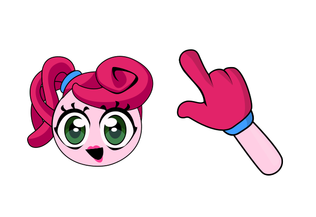 Mommy Long Legs Custom Cursor for Chrome from Video Games Cursors Collection
