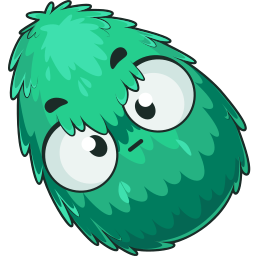 Easter Forest Monster custom cursor for Chrome Pointer