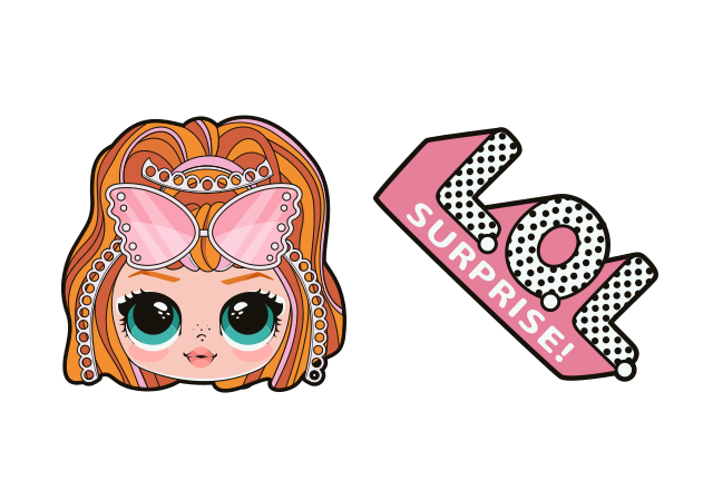 Wildflower Fashion Doll Custom Cursor for Chrome from L.O.L. Surprise! Cursors Collection