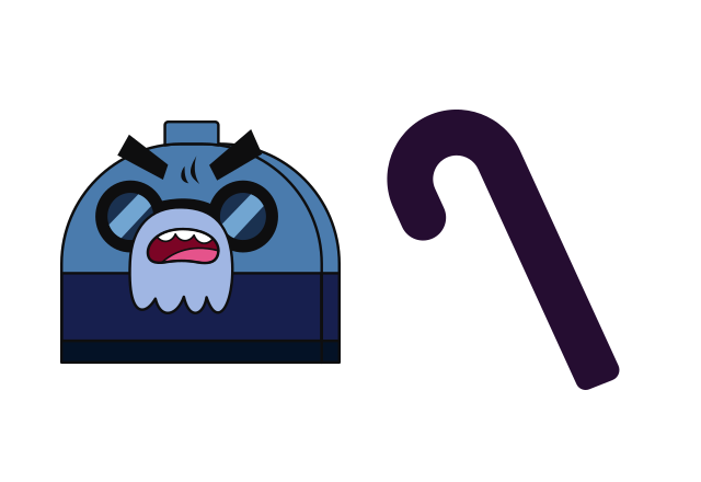 Crankybeard Custom Cursor for Chrome from Unikitty! Cursors Collection