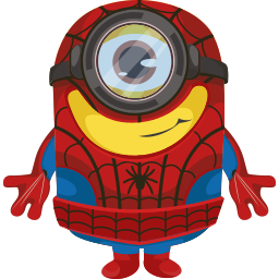 Minion Spider-Man Character Cute Cursor Pointer
