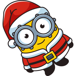 Minions in Santa Suits custom cursor for Chrome Pointer