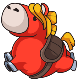 Fire Horse cursor - Custom cursor for Chrome Pointer