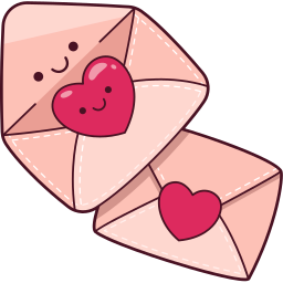 Valentine's Day Card custom cursor for Chrome Pointer