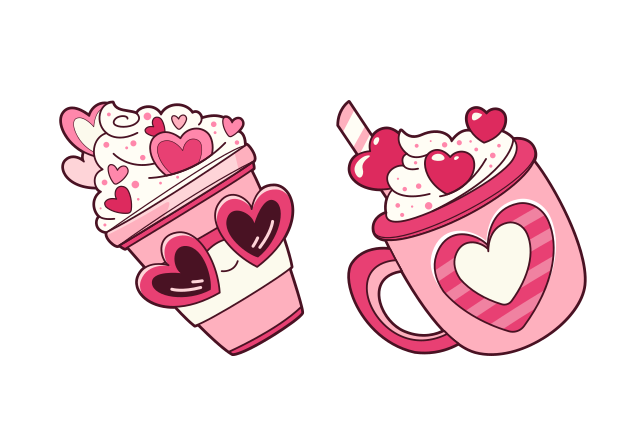 Valentine's Day Mocha Custom Cursor for Chrome from Valentine’s Day 2026 Cursors Collection