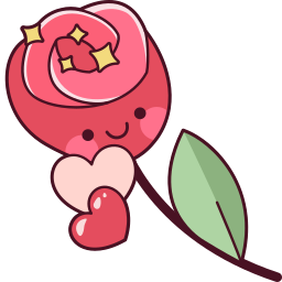 Valentine's Day Rose custom cursor for Chrome Pointer