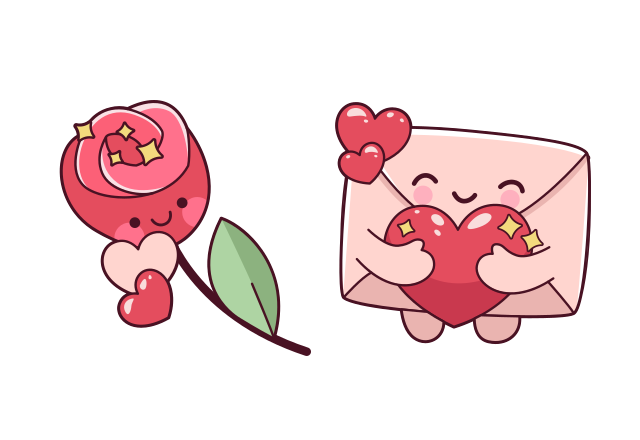 Valentine's Day Rose Custom Cursor for Chrome from Valentine’s Day 2026 Cursors Collection