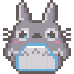 Totoro Pixel Cute Cursor Pointer