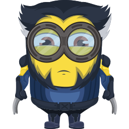Minion Wolverine Character Cute Cursor Pointer