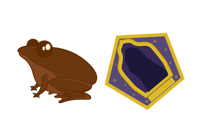 Chocolate Frog Custom Cursor for Chrome from Harry Potter Cursors Collection