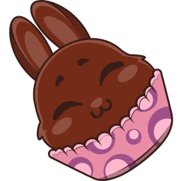 Bunny Cupcake custom cursor for Chrome Pointer
