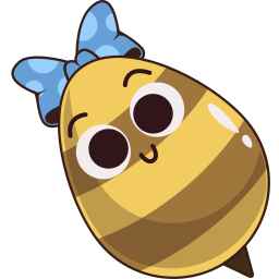 Easter Bee custom cursor for Chrome Pointer