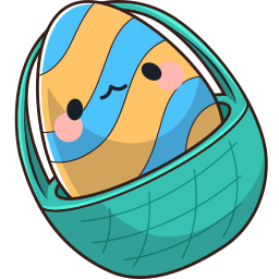 Easter Colorful Eggs custom cursor for Chrome Pointer