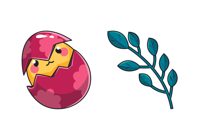 Easter Little Chick Custom Cursor for Chrome from Easter Cursors Collection