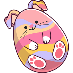 Easter Pink Bunny custom cursor for Chrome Pointer