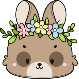 Easter Bunny and Carrot cute custom cursor for Chrome Pointer