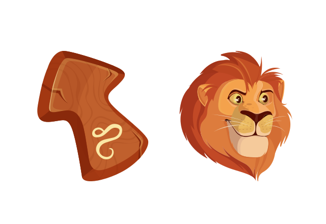 Leo Zodiac Sign Custom Cursor for Chrome from Zodiac Signs Cursors Collection