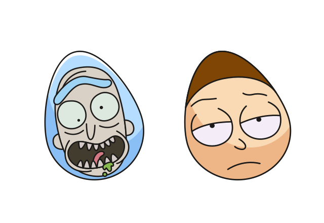 Rick and Morty custom cursor for Chrome