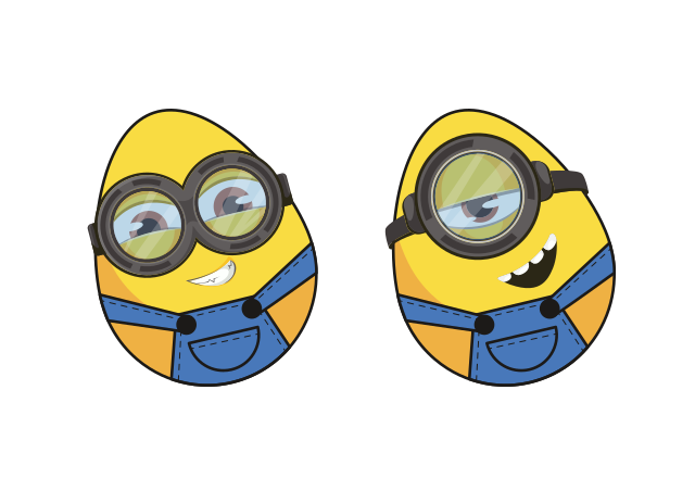 Easter Minions cute custom cursor for Chrome