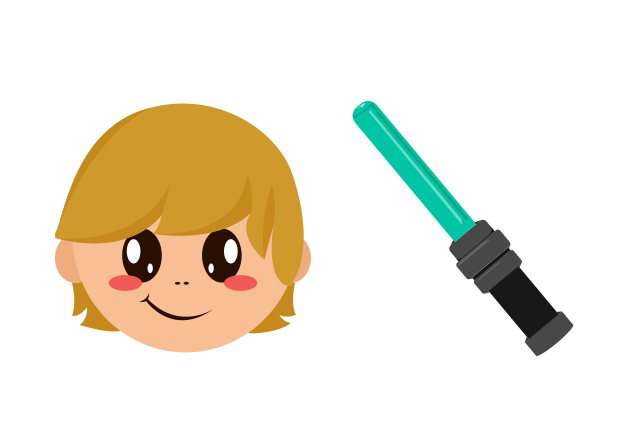 Luke Skywalker Custom Cursor for Chrome from Star Wars Cursors Collection