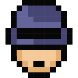 Robocop Pixel Cute Cursor Pointer