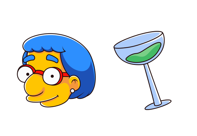 Luann Van Houten Custom Cursor for Chrome from The Simpsons Cursors Collection