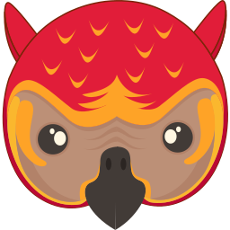Fawkes The Phoenix Cute Cursor Pointer