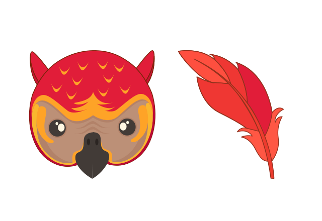 Fawkes Custom Cursor for Chrome from Harry Potter Cursors Collection